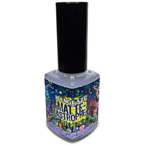 Matteastrophe clear matte top coat nail polish bottle