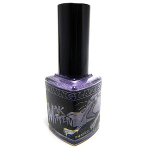 Mink Mitten metallic lavendar matte nail polish bottle in Chicago Rat art