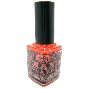 Butt Taco orange matte nail polish bottle 