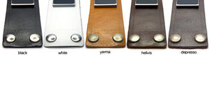 RAWKband leather watchband for iPod nano color detail